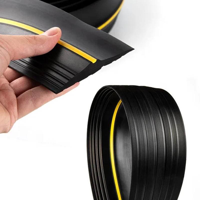 Garage Door Threshold Custom Cut Rubber Bottom Weather Seal Strip with Cutting Service
