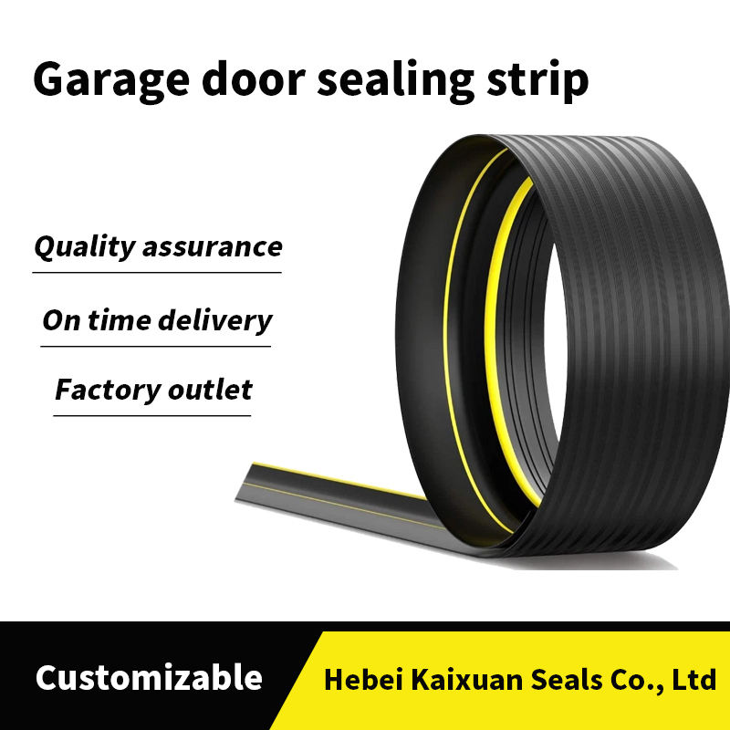 Garage Door Threshold Custom Cut Rubber Bottom Weather Seal Strip with Cutting Service